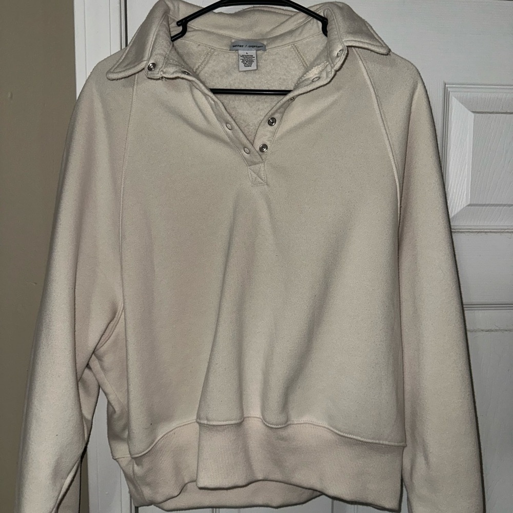 Elegant Cream Turtleneck Sweater